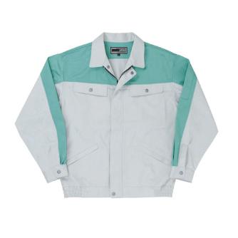 日新被服（株） ブルゾン 5306-97 ブルゾン 5306-97-M ｼﾙﾊﾞｰXﾗｲﾄｸﾞﾘﾝ