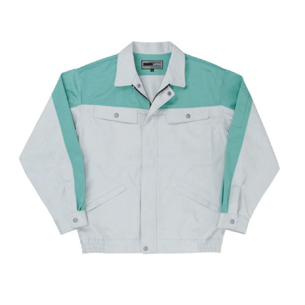 日新被服（株） ブルゾン 5306-97 ブルゾン 5306-97-L ｼﾙﾊﾞｰXﾗｲﾄｸﾞﾘﾝ