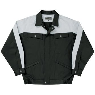 日新被服（株） ブルゾン 5306-100 ブルゾン 5306-100-BIG ﾗｲﾄﾌﾞﾗｯｸXｼﾙﾊﾞｰ