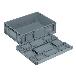 岐阜プラスチック工業（株） TP折りたたみコンテナー TPO ＴＰ折りたたみコンテナー TPO-462 GY