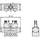 ＣＫＤ（株） セレックスバルブ パイロット式5ポート弁 4F630