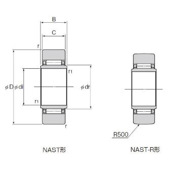 ＴＨＫ（株） ローラーフォロア NAST ローラーフォロア NAST10R