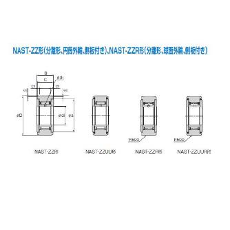 ＴＨＫ（株） ローラーフォロア NAST ローラーフォロア NAST10ZZ