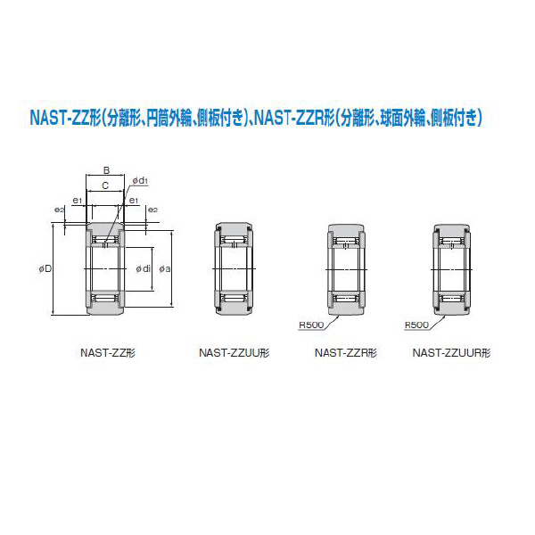 ＴＨＫ（株） ローラーフォロア NAST ローラーフォロア NAST10ZZ