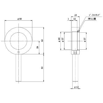 中央精機（株） レンズホルダ C レンズホルダ C-28-40