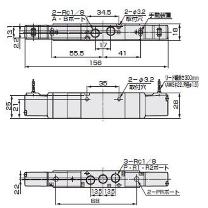 ＣＫＤ（株） セレックスバルブ パイロット式5ポート弁 4KA230