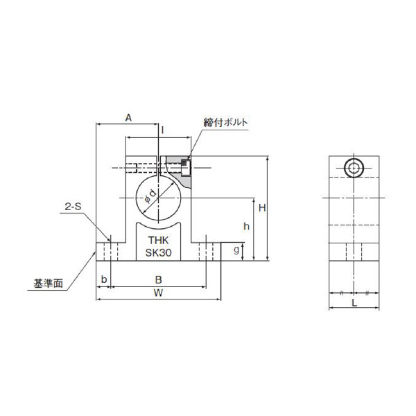 ＴＨＫ（株） サポート金具 SK サポート金具 SK13