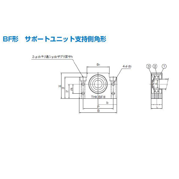 ＴＨＫ（株） サポートユニット BF サポートユニット BF10