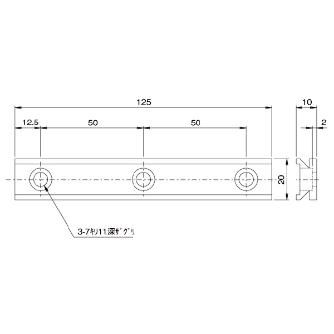 中央精機（株） ミニレール RM ミニレール RM-125