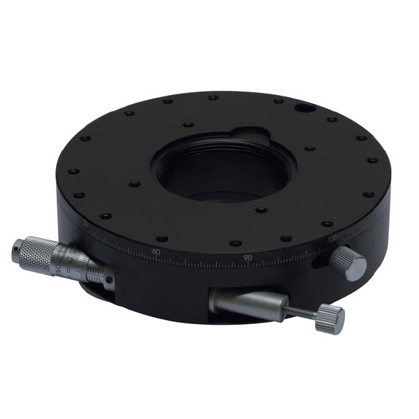 中央精機（株） 透過型微動回転ステージ RS 透過型微動回転ステージ RS-111T-R