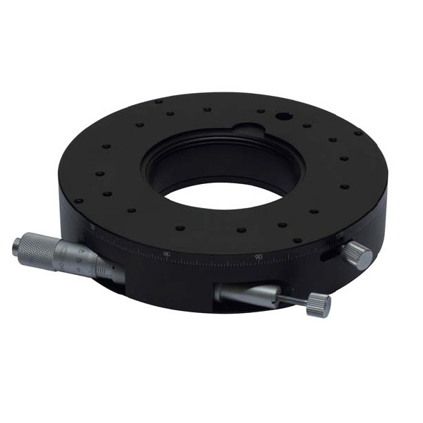 中央精機（株） 透過型微動回転ステージ RS 透過型微動回転ステージ RS-211T-R