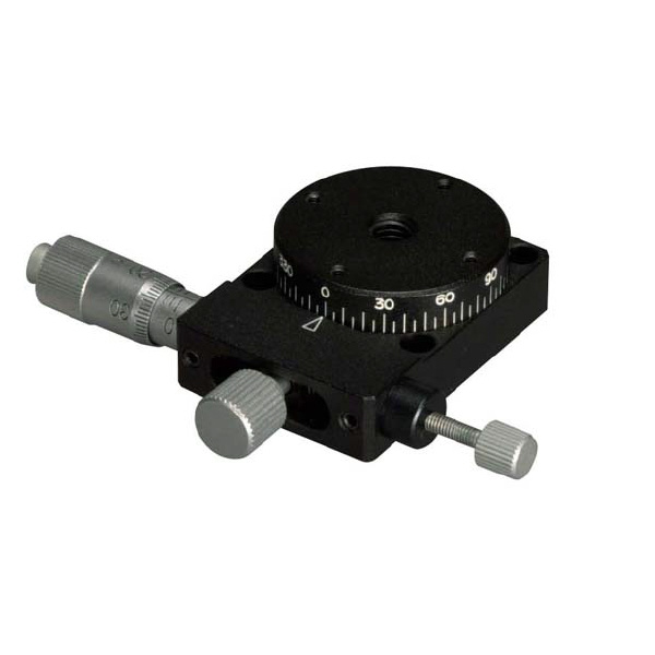 中央精機（株） 微動回転スリムステージ RS 微動回転スリムステージ RS-317-R