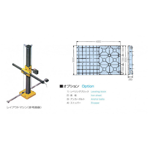 大西測定（株） ローリングマシン定盤 112 ローリングマシン定盤 112-200200