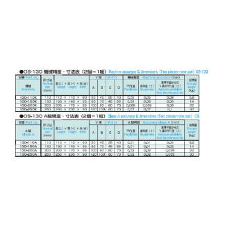 大西測定（株） Xブロック 130 Ｘブロック 130-110A