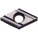 京セラ（株） チップ PVDコーティング 旋削用 DNGU チップ　ＰＶＤコーティング　旋削用 DNGU080302MFR-U PR1225