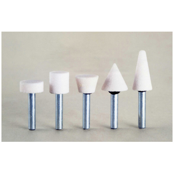 日本精密機械工作（株） 軸付砥石 軸径φ6 G66 軸付砥石　５本 G6613