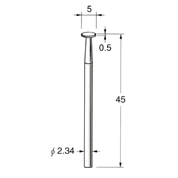 日本精密機械工作（株） 精密加工用スチールカッター クラウンソー C スチールカッター　クラウンソー　２本 C1650