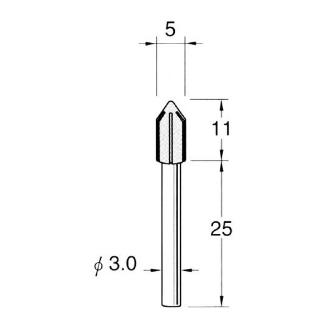 日本精密機械工作（株） キャップ型ラバーホルダー ＜尖先＞ S キャップ型ラバーホルダー　＜尖先＞ S4305