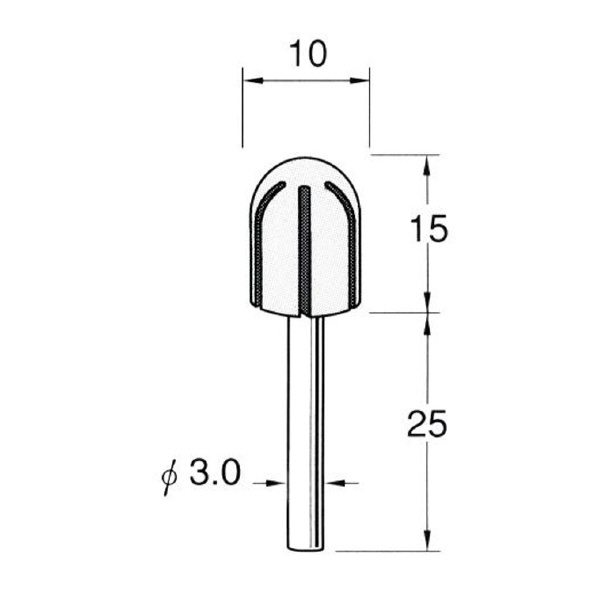 日本精密機械工作（株） キャップ型ラバーホルダー ＜丸先＞ S キャップ型ラバーホルダー　＜丸先＞ S4210