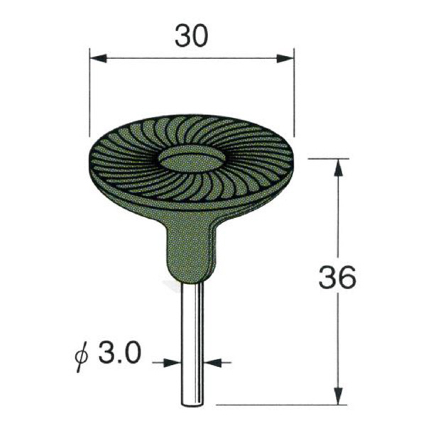 日本精密機械工作（株） セラミックアングル砥石 非金属研磨用 A セラミックアングル砥石　５個 A1214