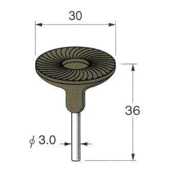 日本精密機械工作（株） セラミックアングル砥石 非金属研磨用 A セラミックアングル砥石　５個 A1216