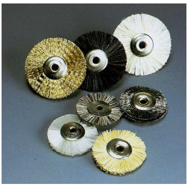 日本精密機械工作（株） ホイール型ブラシ ステンレス線 B ホイール型ブラシ　ステンレス線　５個 B2119