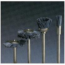 日本精密機械工作（株） 研磨剤入ナイロンブラシ軸付 エンド型 B