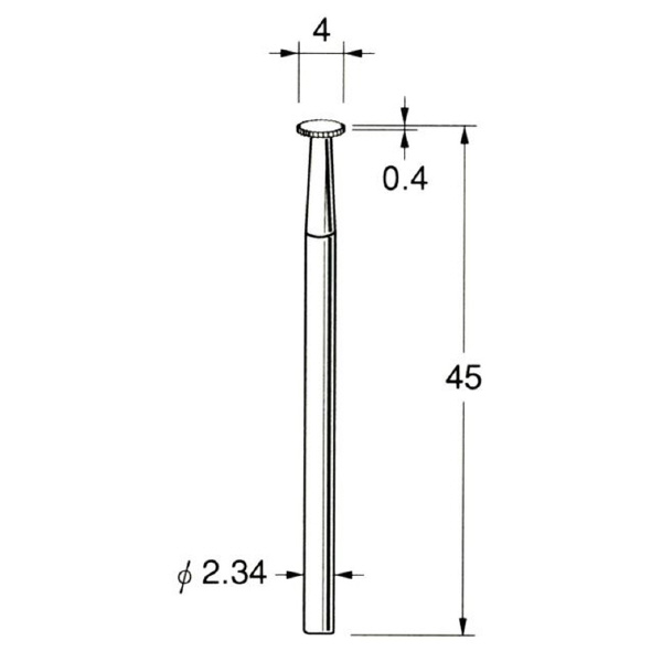 日本精密機械工作（株） 精密加工用スチールカッター クラウンソー C スチールカッター　クラウンソー　２本 C1640