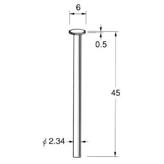 日本精密機械工作（株） 精密加工用スチールカッター クラウンソー C スチールカッター　クラウンソー　１本 C1660
