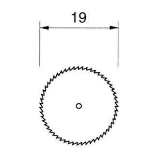 日本精密機械工作（株） 精密加工用スチールカッター スリットソー C スチールカッター　スリットソー　５枚 C2019