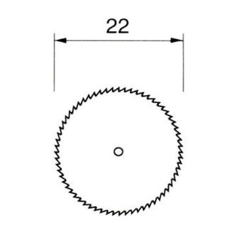日本精密機械工作（株） 精密加工用スチールカッター スリットソー C スチールカッター　スリットソー　５枚 C2022