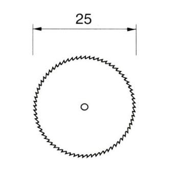日本精密機械工作（株） 精密加工用スチールカッター スリットソー C スチールカッター　スリットソー　５枚 C2025