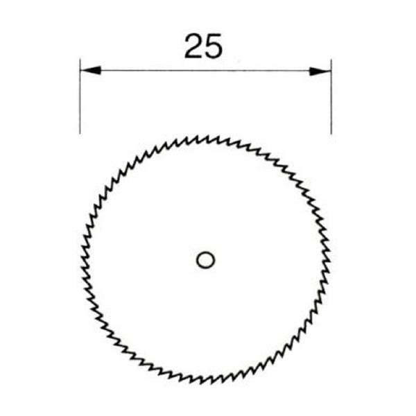 日本精密機械工作（株） 精密加工用スチールカッター スリットソー C スチールカッター　スリットソー　５枚 C2025