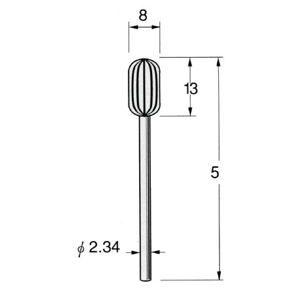 日本精密機械工作（株） 精密加工用スチールカッター クロスカット C スチールカッター　クロスカット　３本 C5408