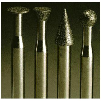 日本精密機械工作（株） 軸付電着ダイヤモンド砥石 軸径φ6 D 軸付電着ダイヤモンド砥石 D4608