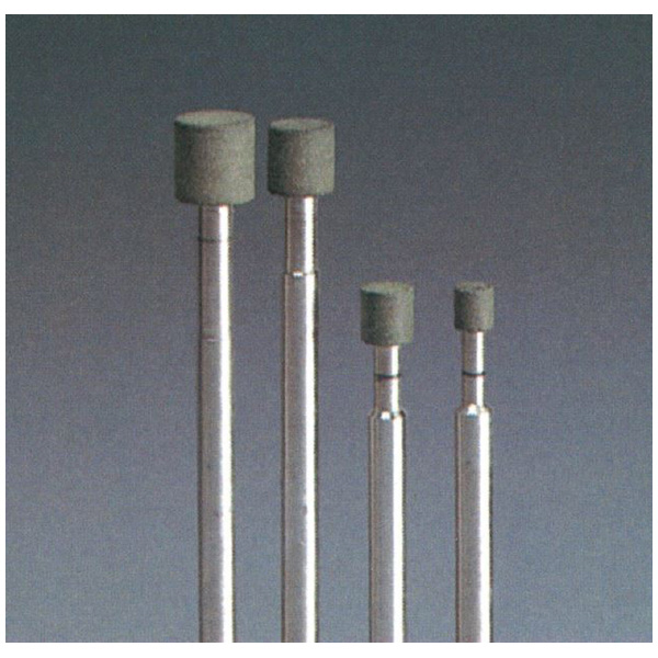 日本精密機械工作（株） 機械研削用レジンボンド軸付ダイヤモンド砥石 軸径φ3 D レジンボンド軸付ダイヤモンド砥石 D6103