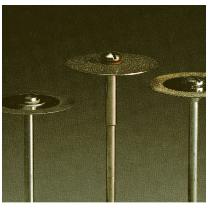 日本精密機械工作（株） 電着ダイヤモンドディスク 片面電着 軸径φ2.34 D