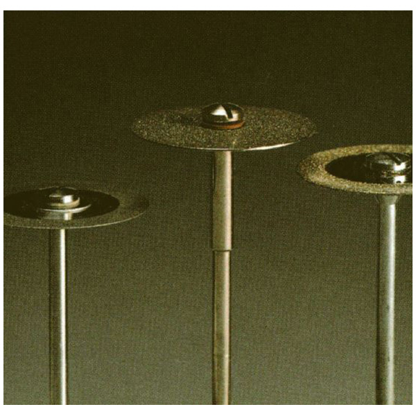 日本精密機械工作（株） 電着ダイヤモンドディスク 片面電着 軸径φ2.34 D 電着ダイヤモンドディスク　片面電着 D9212