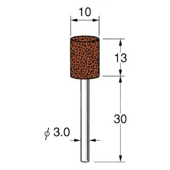 日本精密機械工作（株） 軸付砥石 軸径φ3 G32 軸付砥石　５本 G3226
