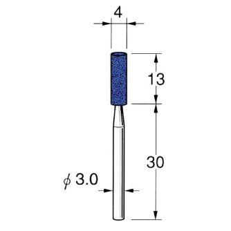 日本精密機械工作（株） 軸付砥石 軸径φ3 G32 軸付砥石　５本 G3242