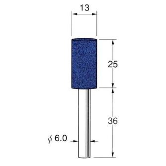 日本精密機械工作（株） 軸付砥石 軸径φ6 G63 軸付砥石　５本 G6312