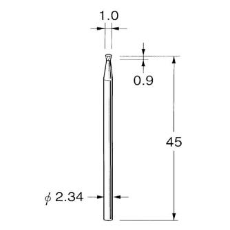 日本精密機械工作（株） 精密加工用超硬カッター インバーテットコーン K 精密加工用超硬カッター　コーン K1110