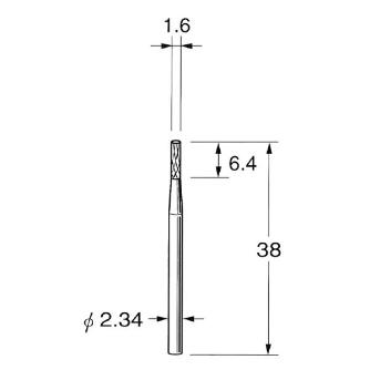 日本精密機械工作（株） 精密加工用超硬カッター クロスカット K 精密加工用超硬カッター　クロスカット K1622