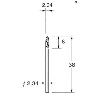 日本精密機械工作（株） 精密加工用超硬カッター クロスカット K 精密加工用超硬カッター　クロスカット K1652