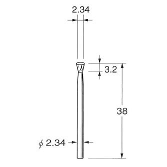日本精密機械工作（株） 精密加工用超硬カッター スパイラルカット K 精密加工用超硬カッター　スパイラルカット K1691