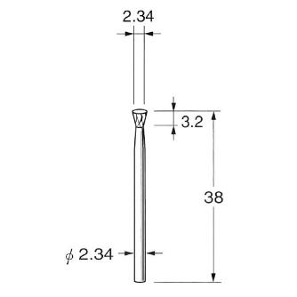 日本精密機械工作（株） 精密加工用超硬カッター クロスカット K 精密加工用超硬カッター　クロスカット K1692