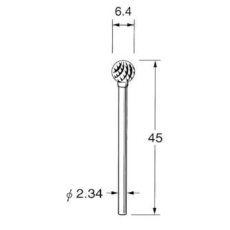 日本精密機械工作（株） 精密加工用超硬カッター クロスカット K 精密加工用超硬カッター　クロスカット K1712