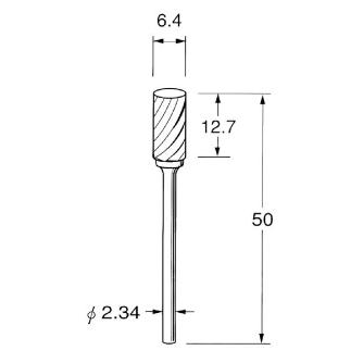 日本精密機械工作（株） 精密加工用超硬カッター スパイラルカット K 精密加工用超硬カッター　スパイラルカット K1721