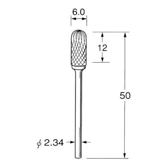 日本精密機械工作（株） 精密加工用超硬カッター クロスカット K 精密加工用超硬カッター　クロスカット K1732