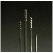 日本精密機械工作（株） ロングシャンク超硬カッター クロスカット 軸径φ3 K